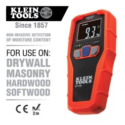 Alternative view of Klein Pinless Moisture Meter