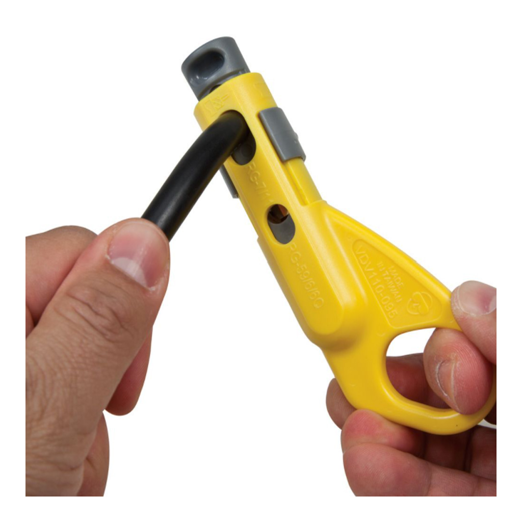Klein Coax Cable Radial Stripper RG59, RG6, RG6Q, RG11 and RG7 - Image 3