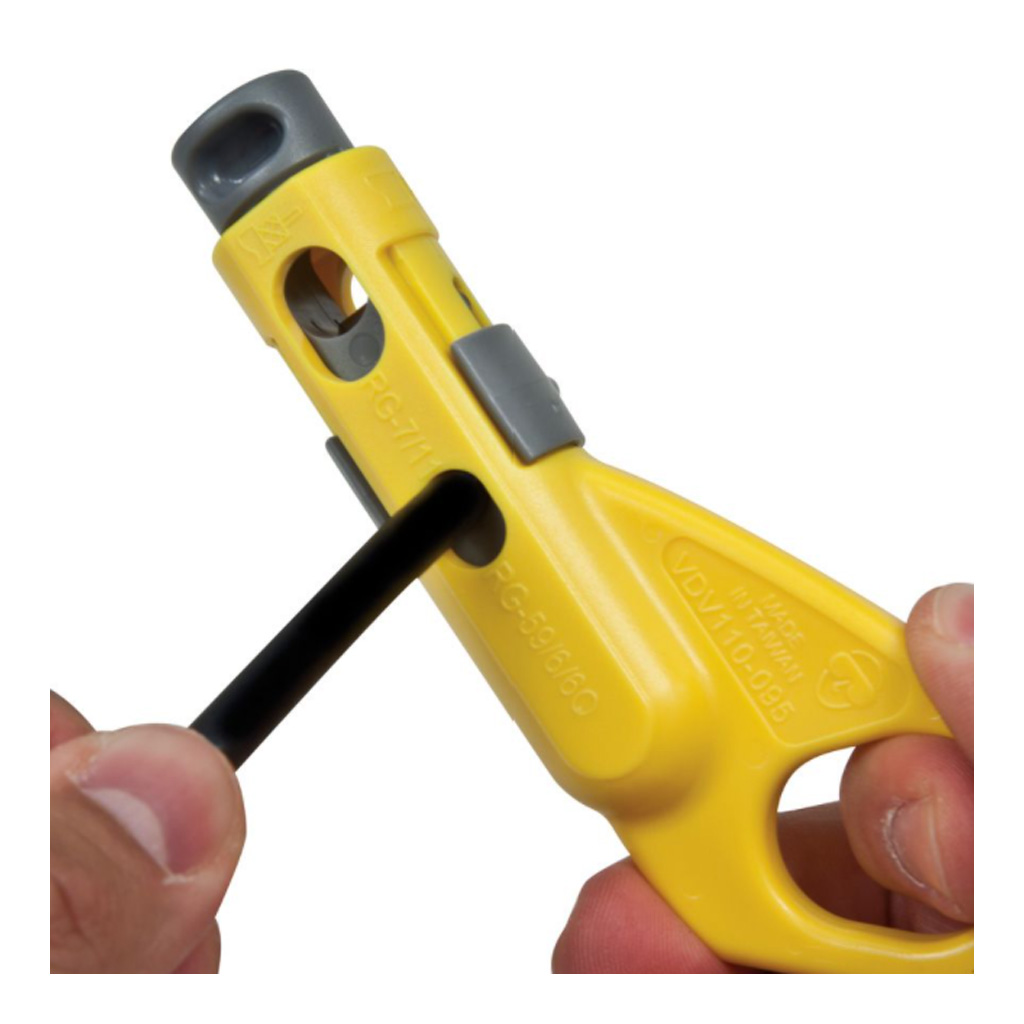Klein Coax Cable Radial Stripper RG59, RG6, RG6Q, RG11 and RG7 - Image 2