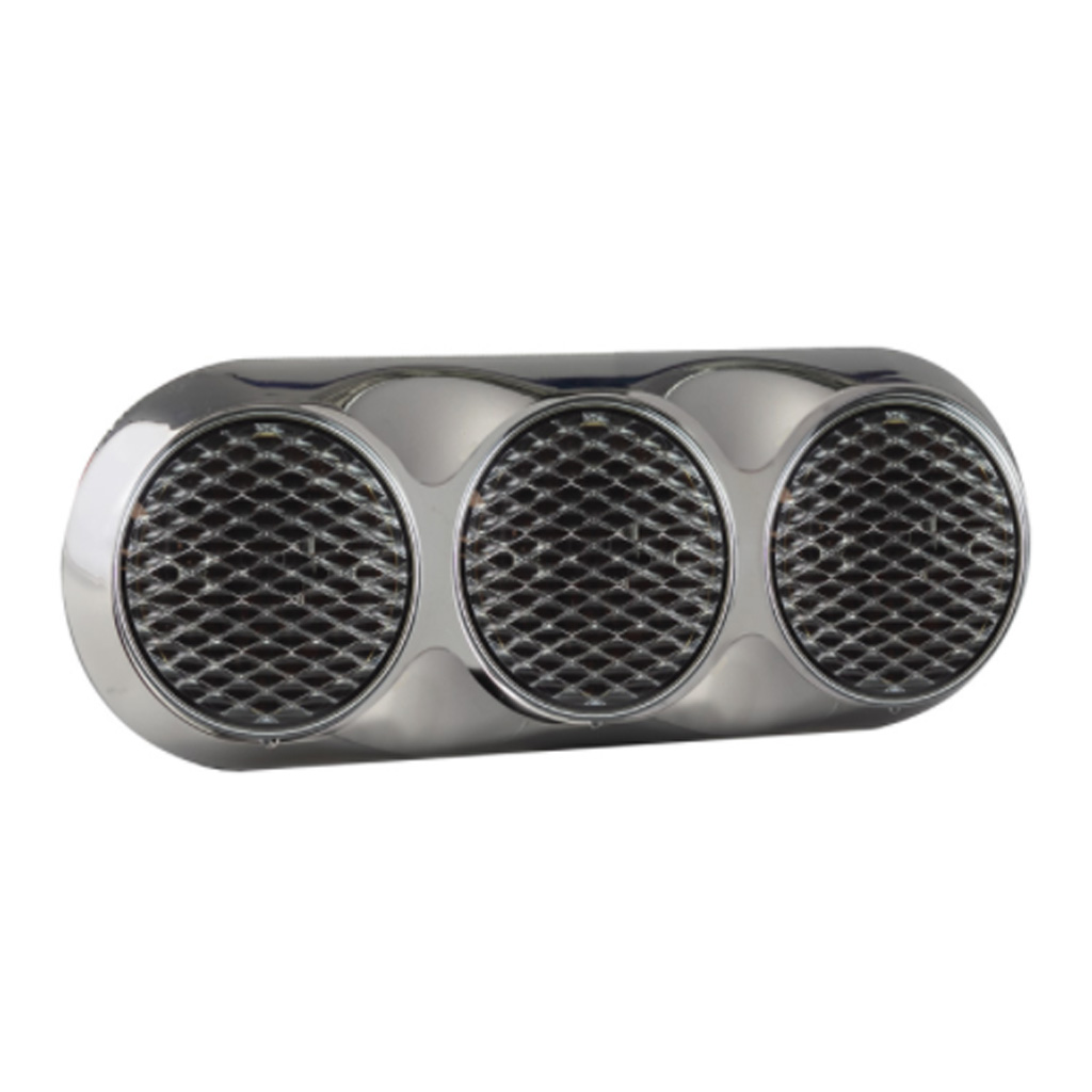 LED Stop Tail Indicator Lamp Chrome Back - Image 2