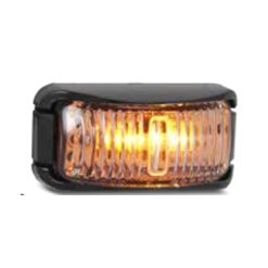Alternative view of LED Autolamp Side Marker 42 Series Amber 74 x 38 x 35mm 12 / 24v