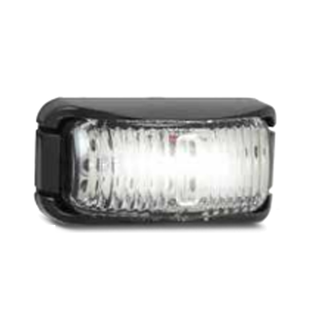 LED Autolamp Side Marker 42 Series White 74 x 38 x 35mm 12 / 24v - Image 2