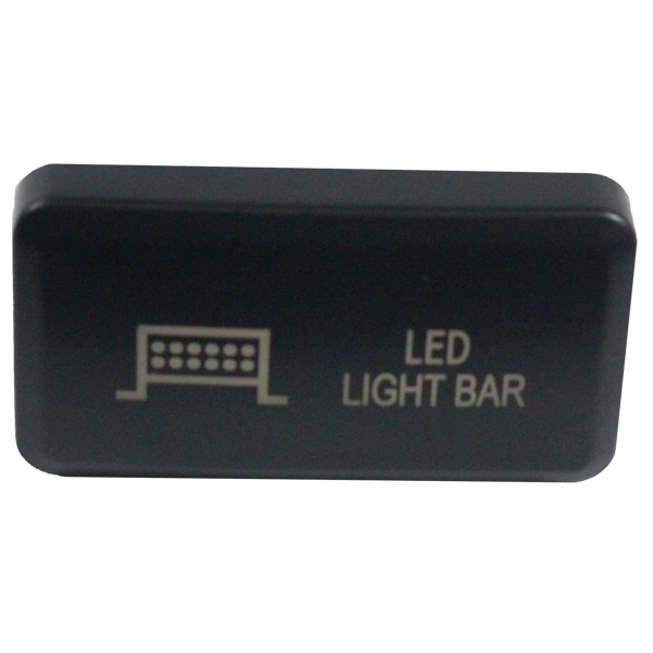 LED Light Bar Switch Compatible with Toyota 12V Blue B/Light - Image 2