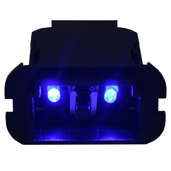 LED Light Bar Switch Compatible with Toyota 12V Blue B/Light - Image 3