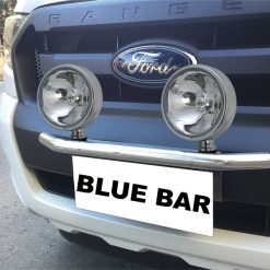 Alternative view of Aluminium Driving Light & LED Light Bar Number Plate Bracket