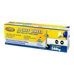 Alternative view of LoadMaster Jockey Wheel 150mm (6") Hard Wheel 340kg Load Cap.