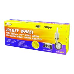 Alternative view of LoadMaster Jockey Wheel 250mm (10") Hard Wheel, Swing Away Swivel Bracket