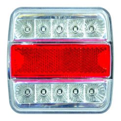 Alternative view of LoadMaster Trailer Light Kit Waterproof LED 7 Pin Flat Trailer Plug