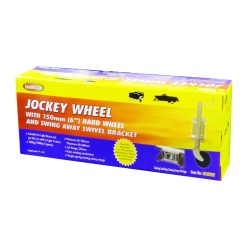 Alternative view of LoadMaster Jockey Wheel 150mm (6") Hard Wheel, Swing Away Swivel Bracket