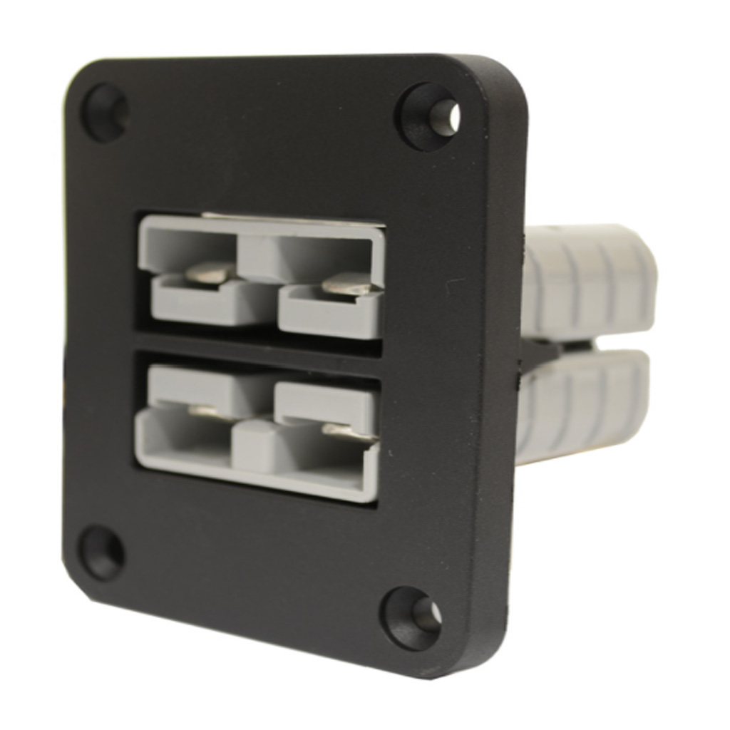 Dual 50a Anderson Connector panel mount
