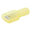 Fully Insulated Crimp Terminal Male - Yellow