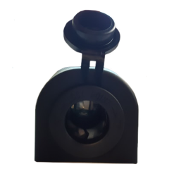 Alternative view of Blue Bar Single Surface Mount Dome with Female Cigarette Socket 12/24 Volt