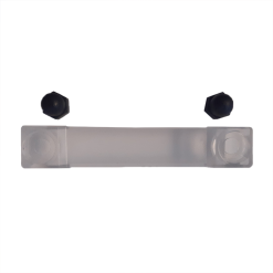 Alternative view of Busbar Power Distribution Block 2 x M6, 2 x M4 Studs Incs Cover 150A DC