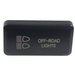 Alternative view of LED Off Road Horizontal Push Switch Compatible with Toyota 12V