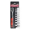 PK Tools 3/8"dr Hetok® Socket & Ratchet 11pc Set