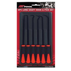 Alternative view of PK Tools Hook & Pick Long Shaft 6pc Set Length 220mm