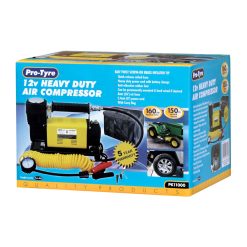 Air Compressor 12v 150psi 160 LPM 45 amp Quick Fill 5m Coiled Hose Carry Bag