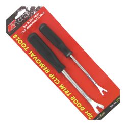 Alternative view of Trim & Clip Removal Tools 2pc Set Curved & Notched Square Fork Offset Head
