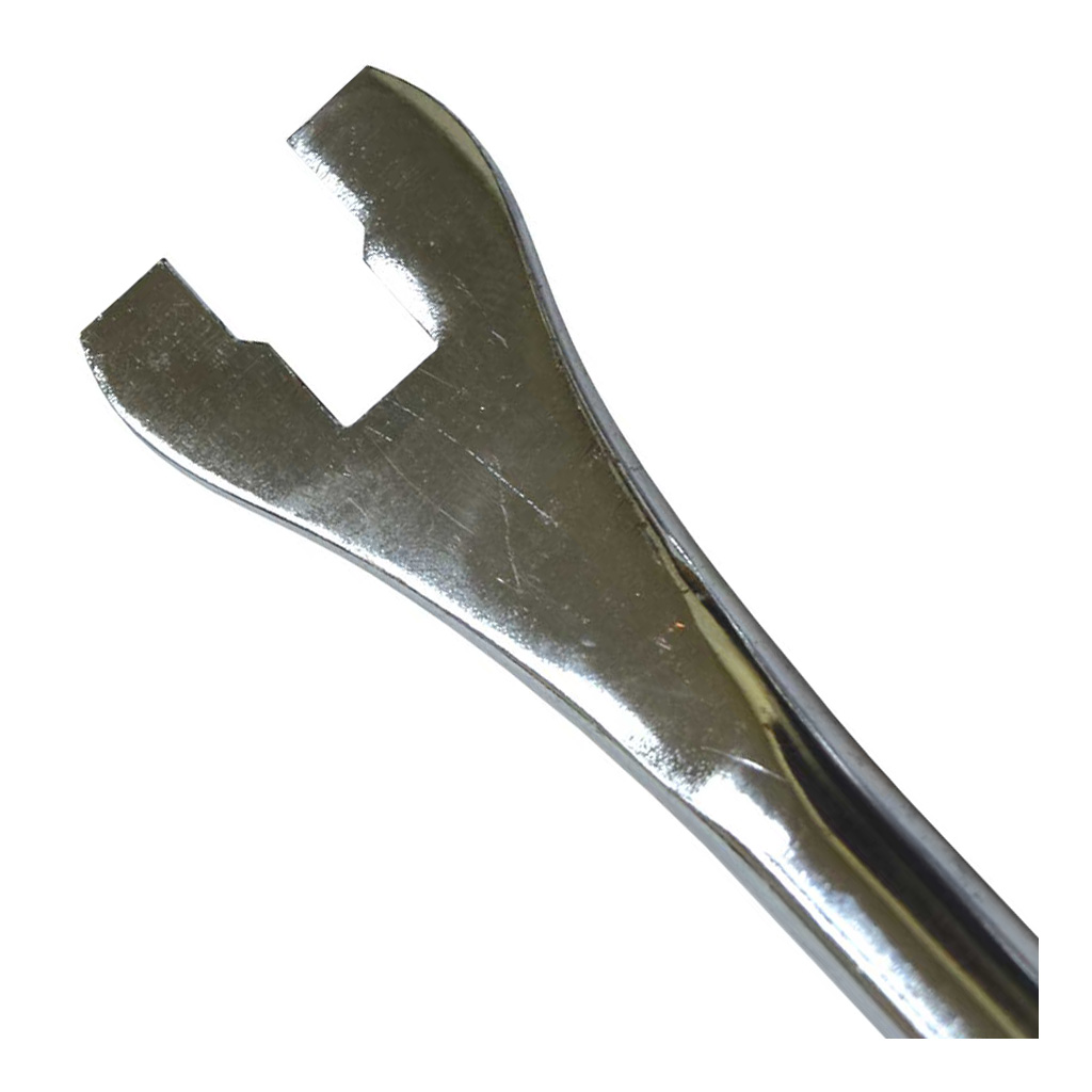 Trim & Clip Removal Tools 2pc Set Curved & Notched Square Fork Offset Head - Image 4