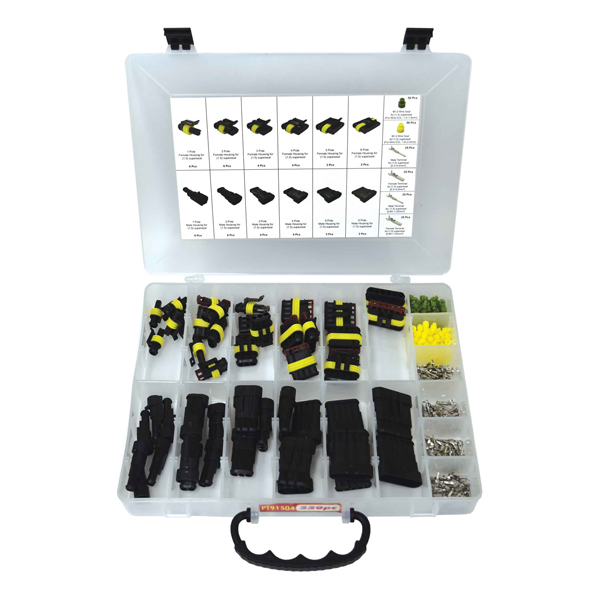 250pc 1.5 Superseal Wire Connector Assortment Kit - Image 2