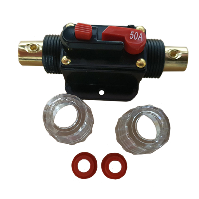 50 amp Resettable In Line Fuse Suits up to 6 B&S Wire - Image 4