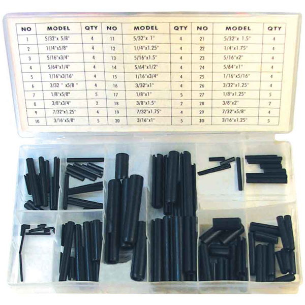 Roll Pin Assortment Kit 120pc - Image 2