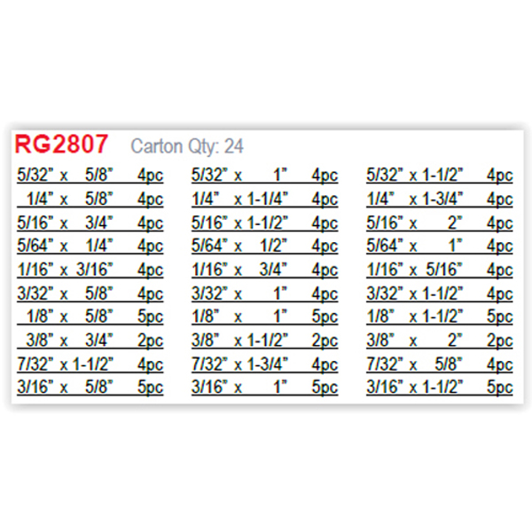 Roll Pin Assortment Kit 120pc - Image 3