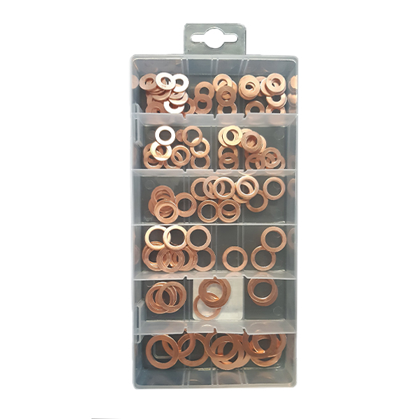 Copper Washers 6mm-16mm ID 110 Pack M6-M16 - Image 3