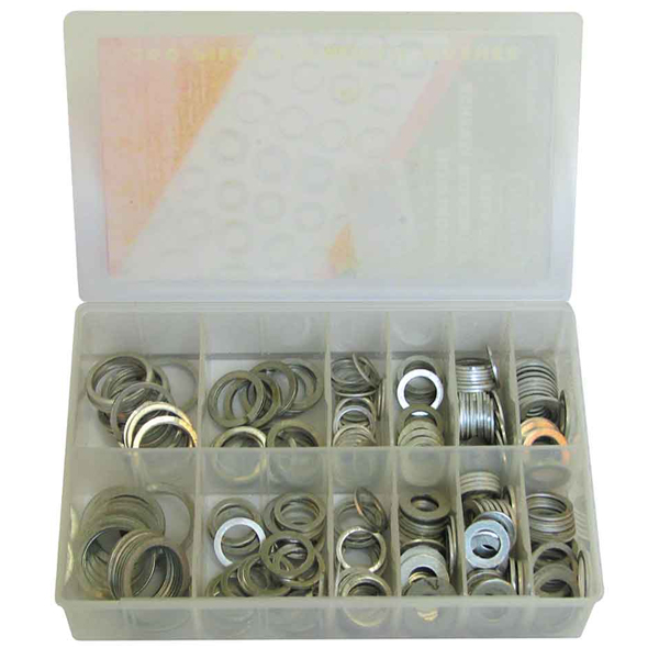 260pc Aluminium Washer Assortment - Image 2