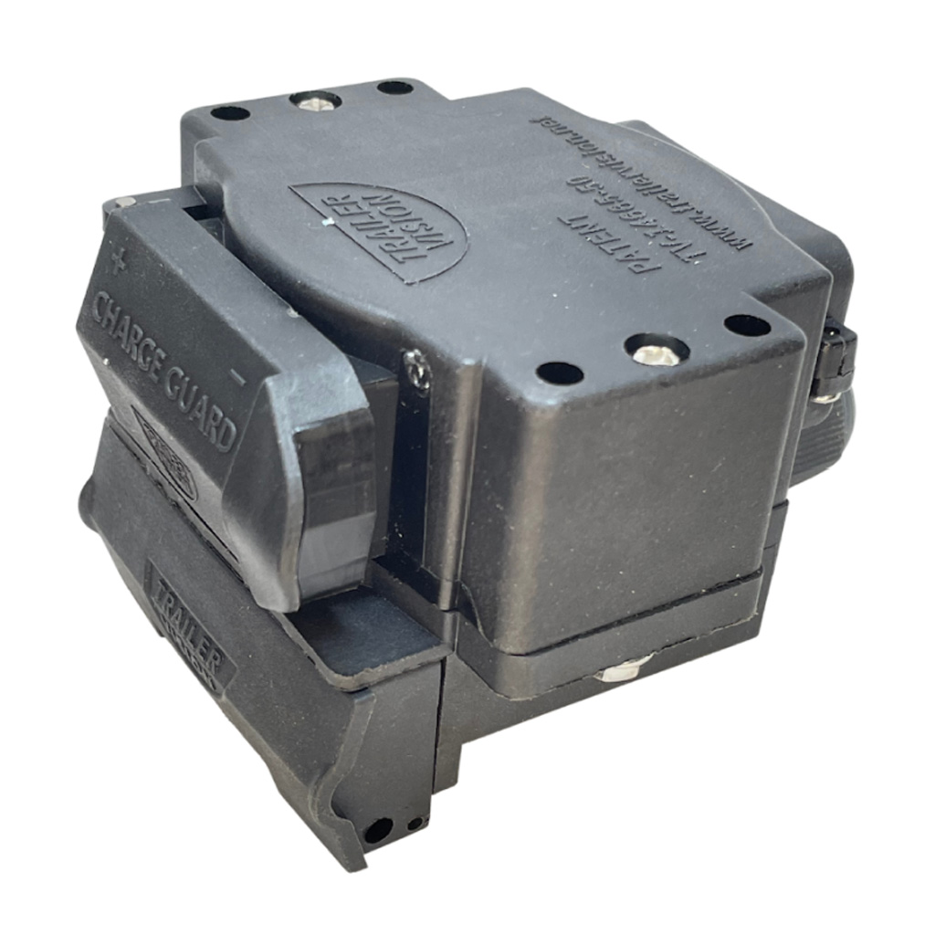 Trailer Vision 7 Pin Trailer Flat & 50a Anderson Style Plug Vertical Housing - Image 2
