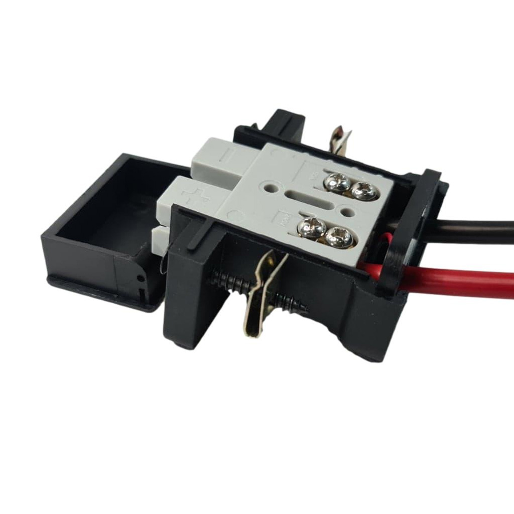 Trailer Vision 50 amp Anderson Plug Flush Mount Connector Assembly with Screw Contact Plug - Image 5