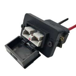 Alternative view of Trailer Vision 50 amp Anderson Plug Flush Mount Connector Assembly with Screw Contact Plug
