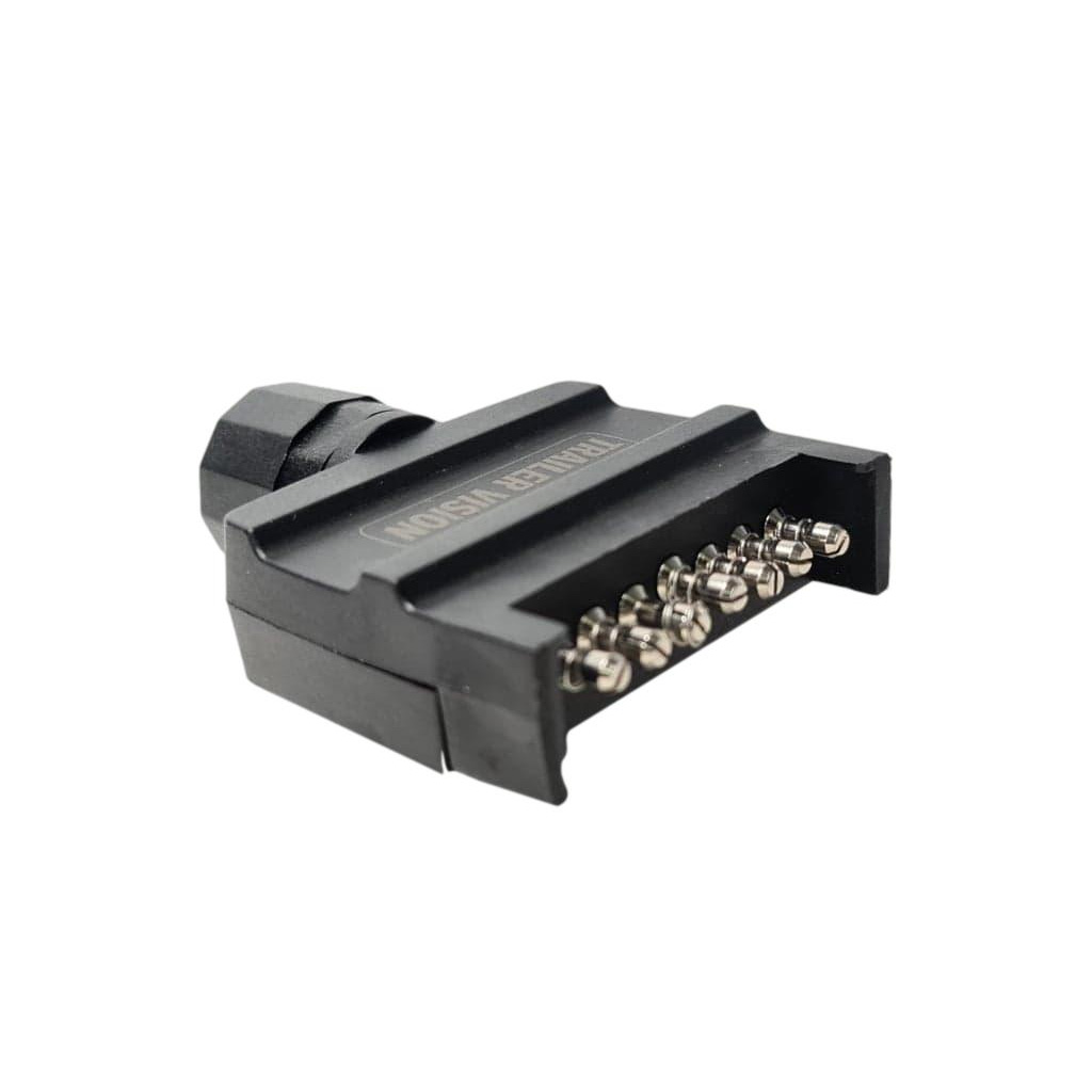 Trailer Vision 7 Pin Flat Male Plug & 7 Pin Female Socket with Terminal Springs - Image 4