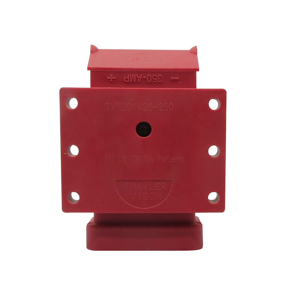 Trailer Vision 350 amp Anderson Style Connector Housing Red - Image 4