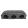 Triple Hole Surface Mount Inlet Socket