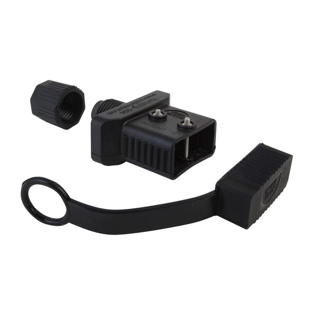 50 amp Anderson Plug Weather Proof Cover with LED Power Indicator