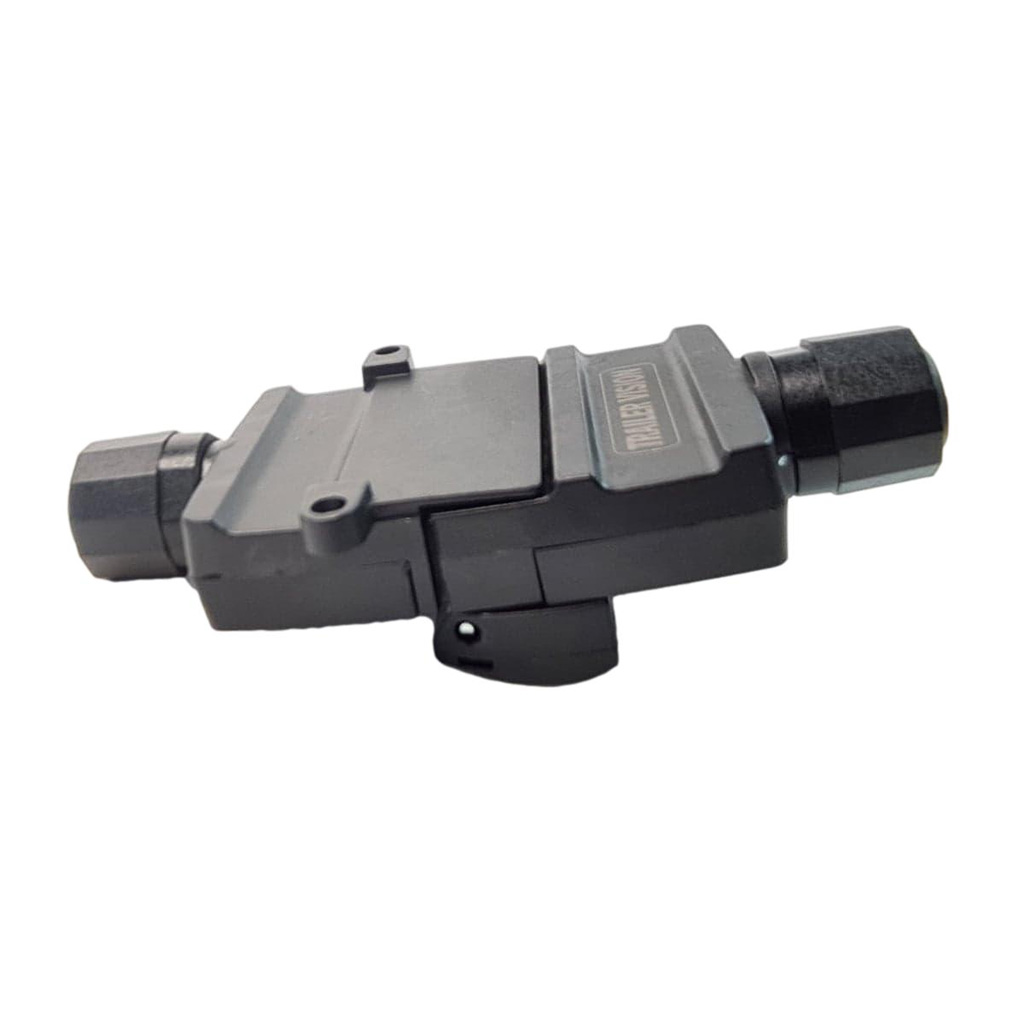 Trailer Vision 7 Pin Flat Male Plug & 7 Pin Female Socket with Terminal Springs - Image 2
