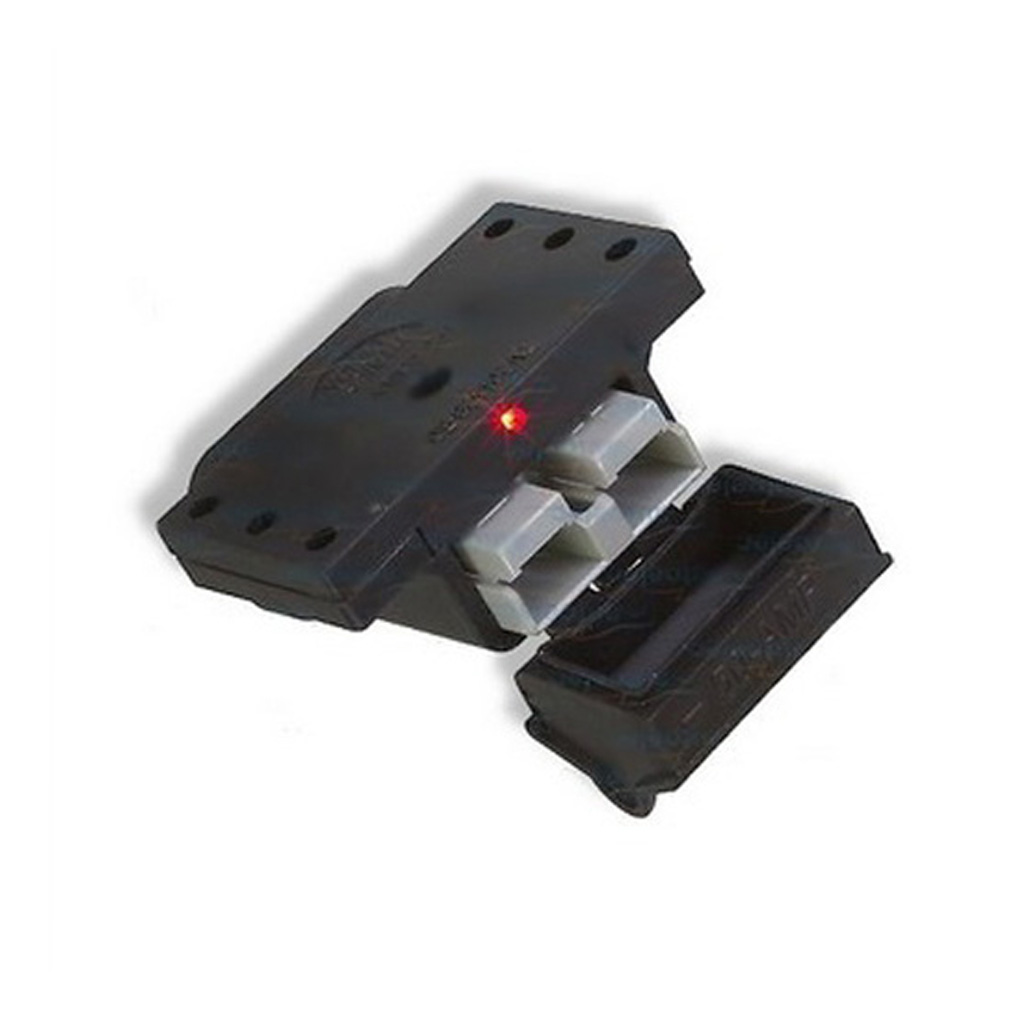 50A Anderson Plug Mounting Kit with LED and 50 amp Anderson Style Plug