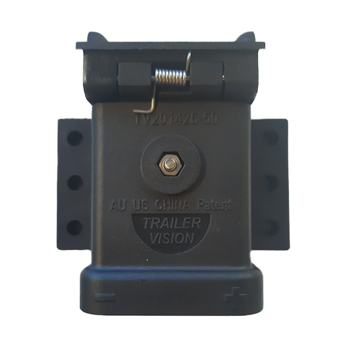 50amp Anderson Plug Surface Mount Kit with LED Black - Image 3