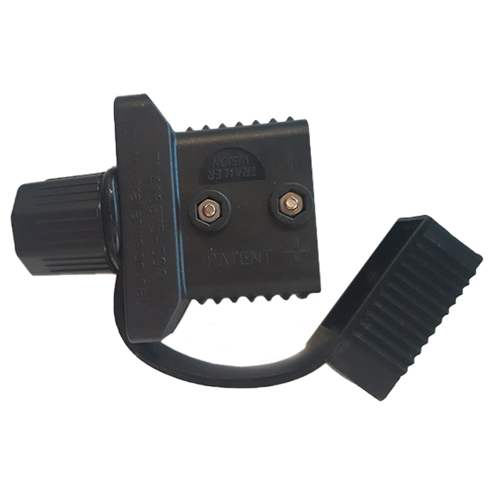 Trailer Vision 50 amp Anderson Plug Cover with Dust Cap Black - Image 6