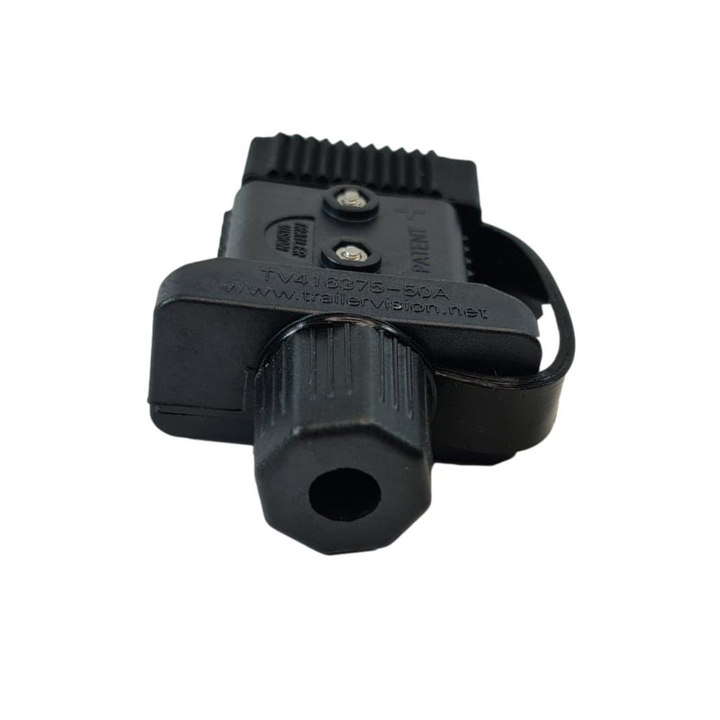 Trailer Vision 50 amp Anderson Plug Cover with Dust Cap Black - Image 5