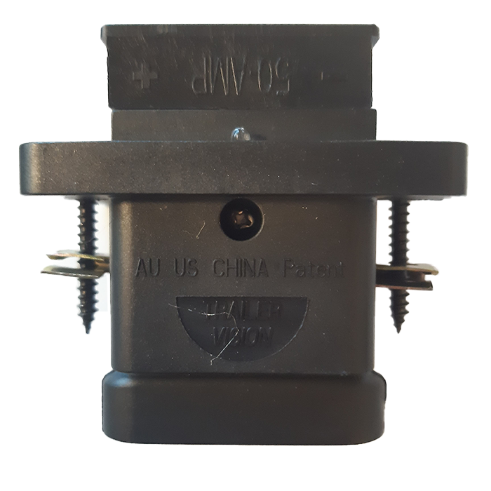 Trailer Vision 50 Amp Anderson Plug Flush Mount External Cover with LED - Image 3