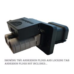 Alternative view of Trailer Vision 50 Amp Anderson Plug Panel Mount External Connector Cover