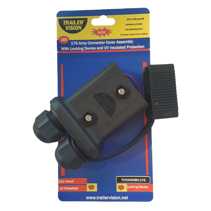 Trailer Vision 175 amp Anderson Plug Cover Assembly with LED Power Indicator - Image 6