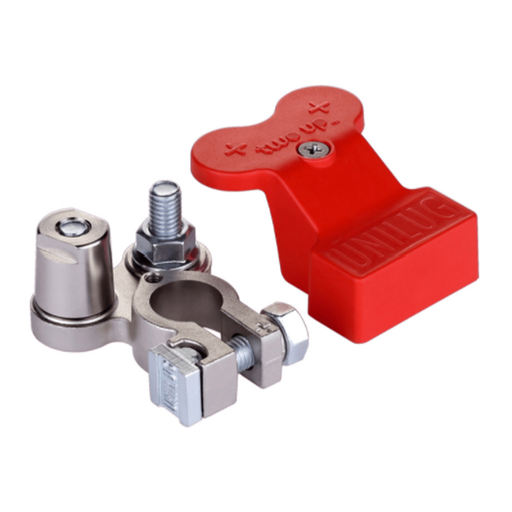 Unilug Two Up Battery Connector with Cover and Adaptor - Image 2