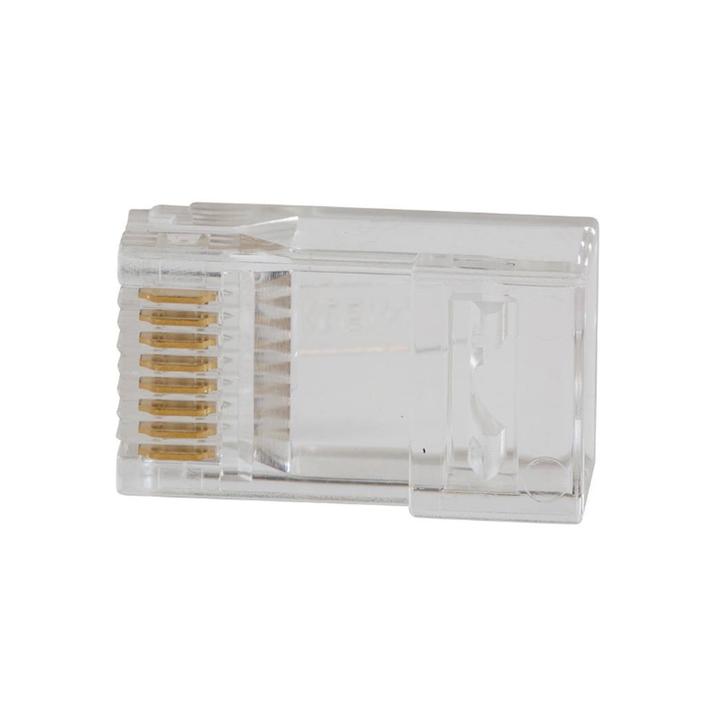 Klein Pass-Thru Modular Data Plug CAT6 50pk - Image 4