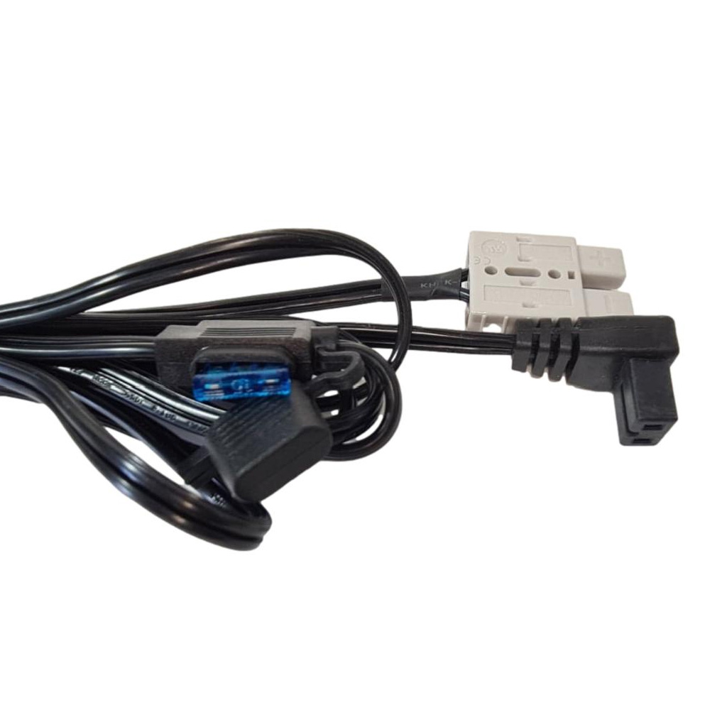 Blue Bar Waeco/Kings/Evacool Fridge Plug to Fused 50a Anderson Plug 3m - Image 3