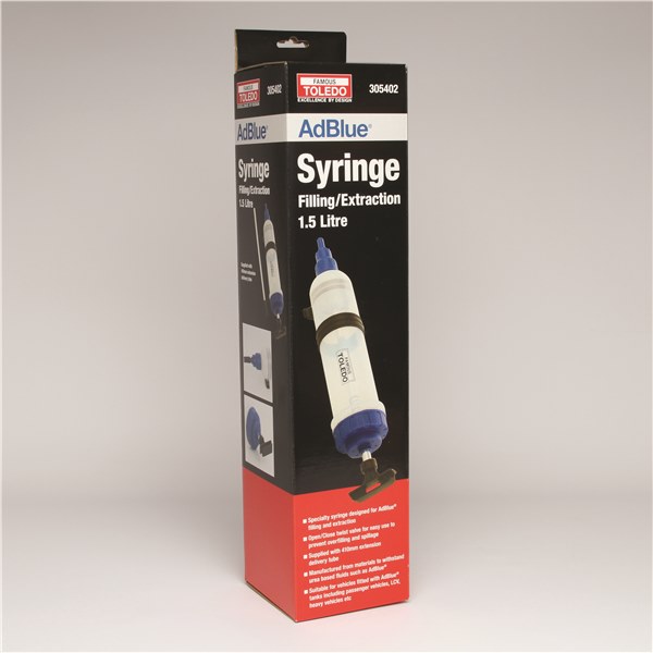 Toledo Filler/Extraction Syringe for AdBlue® 1.5L - Image 5