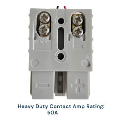 Trailer Vision 50 amp Anderson Style Plug with Boot 2pc Pack