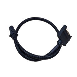 Trailer Plug Adaptor 7 Pin Flat to 7 Pin Roluond Small